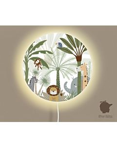 Ronde Wandlamp Jungle Joy 35 cm (Ø) Oliver Robins