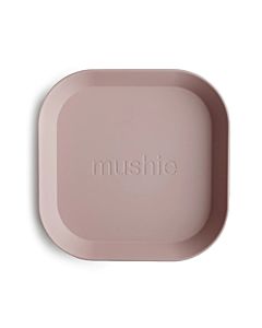 Kinderbord Vierkant Blush Roze (set 2) Mushie