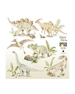 Muursticker Dino's Dekornik