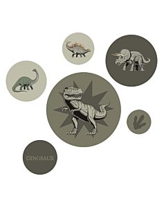 Muursticker Dino Dutch Sprinkles