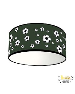 Kinderlamp Hanglamp Voetbal Groen Little Dreamzzz