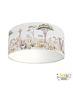Plafondlamp Aquarel Safari Little Dreamzzz