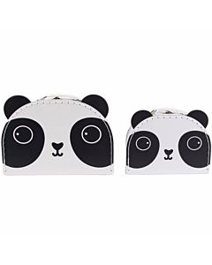 Kofferset (2 stuks) Panda Beer Sass Belle