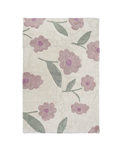 Kindervloerkleed Zomer Bloemen Roze Nattiot