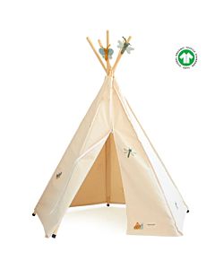 Speeltent Tipi Naturel Vlinders Roommate