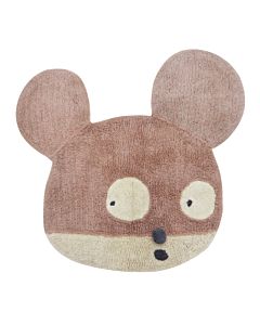 Kindervloerkleed Mighty Mouse Wol Lorena Canals